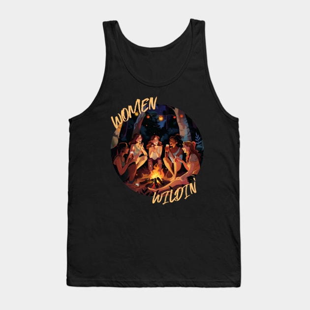 Women Wildin' Tank Top by Tater's Trove